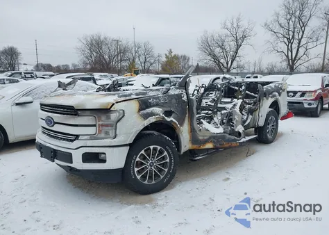 2018 Ford F-150 Lariat из США, поврежденный, VIN 1FTEW1E52JFE69880